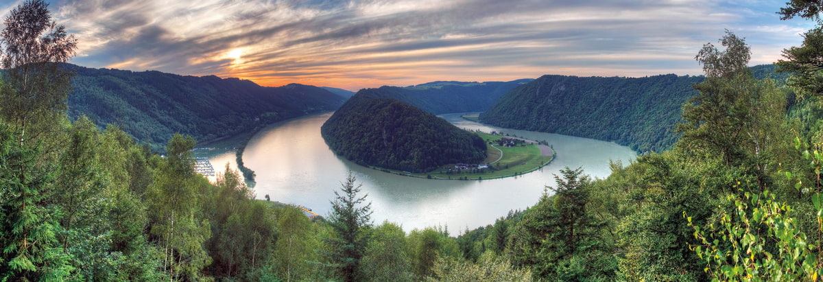 © WGD Donau Oberösterreich Tourismus GmbH/Steininger Die Schlögener Schlinge an der Donau in Oberösterreich